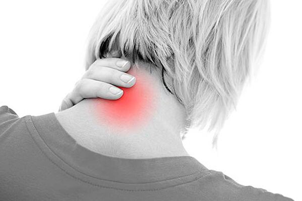 Neck pain due to osteochondrosis 1